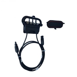 TUV chứng nhận IP67 panel năng lượng mặt trời hộp nối với 4-cách kết nối và 3-Diode hệ thống cho năng lượng mặt trời bipv dự án - Product Image 2