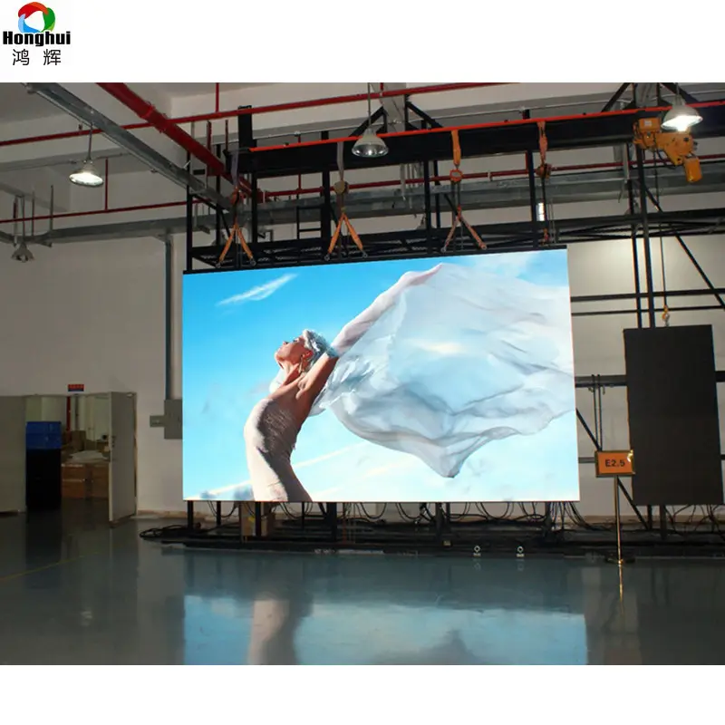 Nova Star/ Colorlight Video Processor P2.5 LED Video Wall Small Pixel LED Display Indoor Rental Installation LED Message Screen