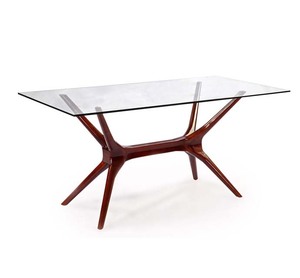 Tapio 实心木框架 X 框架餐桌 - Product Image 2