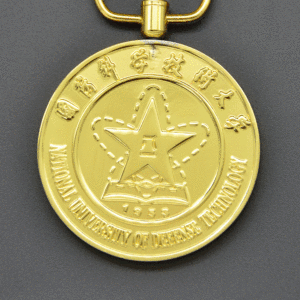Cultura china school personalizada estrella de oro Medallas de recuerdo - Product Image 2