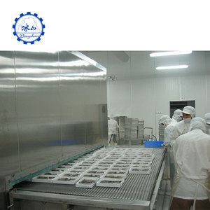Carne Túnel de congelación IQF peces alimentos congelación sardina procesamiento - Product Image 2