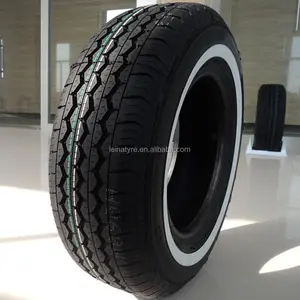 PCR Radial Commercial ยาง 185r15c 195R15C Van รถยางสีขาว sidewall