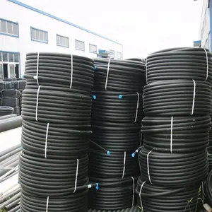 40mm de plástico negro de la tubería de agua de HDPE de 40mm