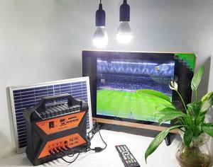 Portable sun green power off grid panel kit good quality 12v dc solar tv - Product Image 1