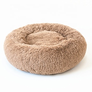 Cheap Wholesale 100% Polyester Material Super <strong>Soft</strong> Pet <strong>Bed</strong> Indoor <strong>Dog</strong> Cat Circular Nest <strong>Beds</strong> - Product Image 3