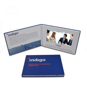 Baterías <span class=keywords><strong>recargables</strong></span> de 7 pulgadas folleto de publicidad lcd tarjeta de felicitación video - Product Image 1