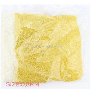 Microbolas de Metal de 1KG, cuentas doradas/Plateadas de 0,8mm/1mm/1,2mm/1,5mm - Product Image 3