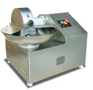 2024 Automatic 8L Capacity Meat Sausage Cutting Bowl Machine for meat bowl cutter price