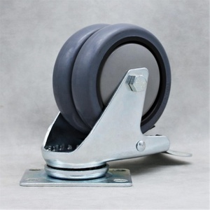 SS TPR Caster Twin Doppel Doppel rad - Product Image 4
