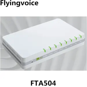 Yüksek verimli WiFi ile 4 FXS bağlantı noktaları VoIP adaptörü G504 Flyingvoice