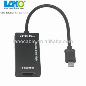 nueva llegada de <span class=keywords><strong>micro</strong></span> <span class=keywords><strong>usb</strong></span> a <span class=keywords><strong>hdmi</strong></span> adaptador de cable - Product Image 1