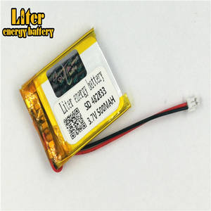 Plug 1.5-<span class=keywords><strong>2</strong></span> P 3.7 V 482833 mah 500 lithium polymer lipo rechargeable battery li ion Solar lithium battery with PCM - Product Image 3