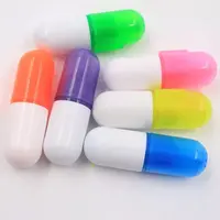 JH Cheap Medicine Pill Pen Hospital Capsule Shaped Highlighters
