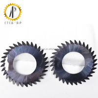 Pisau Gergaji V-cut Tungsten Carbide Zhuzhou/Pisau Bundar Pemotong V PCB Tungsten Carbide/Pemotong V Karbida PCB