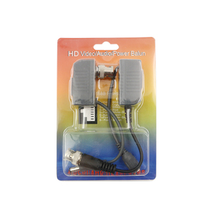 YJS Factory Direct 4MP 5MP Power / Video Balun HD AHD CVI TVI Twisted Pair <strong>Transmitter</strong> Rj45 Video Balun <strong>CCTV</strong> <strong>Accessories</strong> - Product Image 6