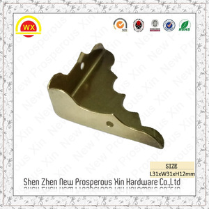 Boîte d'<span class=keywords><strong>angle</strong></span> en gros, matériel de <span class=keywords><strong>protection</strong></span>, coins en laiton pour meubles - Product Image 4