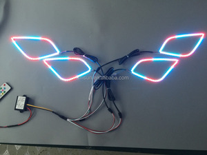 Hid proyector de alta brillante LED RGB Angel Eyes Color Blanco - Product Image 4