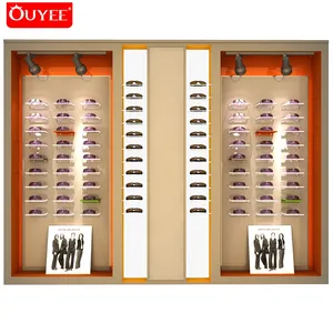 Optical Shop Furniture Showcase Fitting Names Eyewear Display Gondola Shelf For Sunglasses