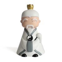 Résine personnalisée Mini Anime Statue Belle Figurine Taoïste pour Décor Souvenir Cadeau