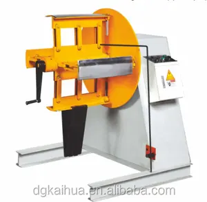 Electric uncoiler for sheet metal punch coils