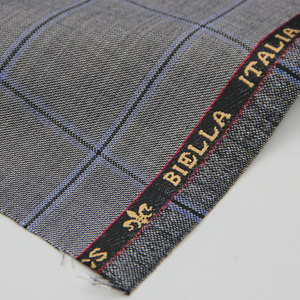 Nhà Cung Cấp Trung Quốc 30 Len <span class=keywords><strong>70</strong></span> Polyester Sọc Ca Rô Suiting Vải - Product Image 6