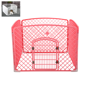 4-8 panelleri evcil hayvan oyun parkı muhafaza köpek kulübesi pet köpek yavrusu zemin evcil hayvan çiti panelleri olabilir artan - Product Image 5