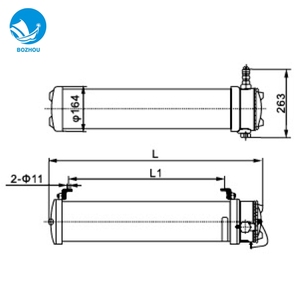 Алюминий 2x20w морской Взрывозащищенная люминесцентная лампа CFY20-2 - Product Image 2