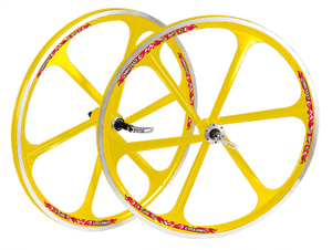 Llantas de aluminio para bicicleta, freno de disco, radios 6H - Product Image 3