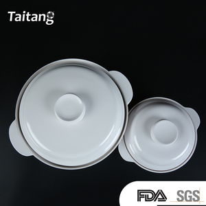 Simple melamina arroz grande con tapa - Product Image 3