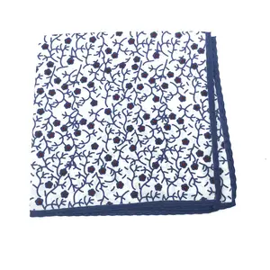 Khăn Tay 100% Cotton Tùy Chỉnh In Hình Hanky Cho Nữ