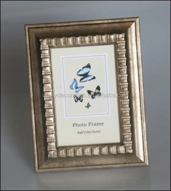 imitate timber photo frame classical embossing colored wood picture frame frame