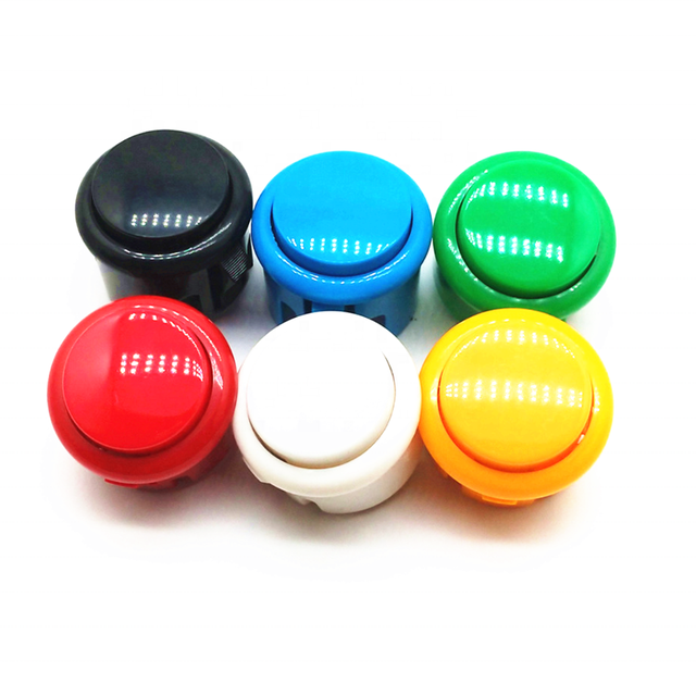 30MM 24MM Arcade machine Push button factory direct wholesale 0 delay switch arcade joystick game push button for game accessory