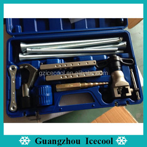 DSZH 13 PIÈCES Outils À Main Type Trousse D'outils D'évasement comprennent coupe-tube/<span class=keywords><strong>Alésoir</strong></span>/À Cliquet/pratique ébavureur/Emboutissage <span class=keywords><strong>Poinçon</strong></span>) WK-813 - Product Image 5