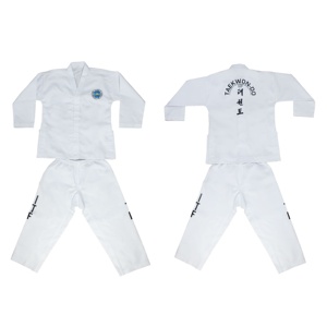 Ropa <span class=keywords><strong>de</strong></span> artes marciales ITF <span class=keywords><strong>Taekwondo</strong></span> Dobok Ropa Premium para entrenamiento y competición - Product Image 1
