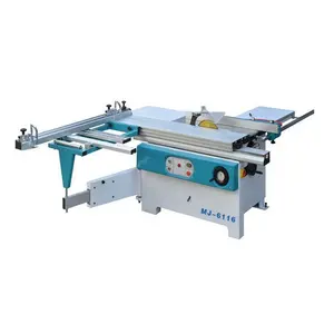 MJ6116 woodworking precision 1600mm wood cutting sliding table panel saw machine