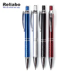 Reliabo Fabrik Großhandel Günstigen Preis Luxus Klick Kunststoff Kugelschreiber