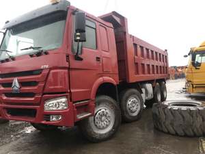 Camion benne d'occasion HOWO 8x4 Camion benne Sinotruck Sinotruk Ethiopie Camion benne à vendre - Product Image 5