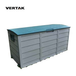 VERTAK Outdoor Garden <strong>Waterproof</strong> Hand Tool Large <strong>Storage</strong> Plastic <strong>Box</strong> With Wheels and Handle - Product Image 3