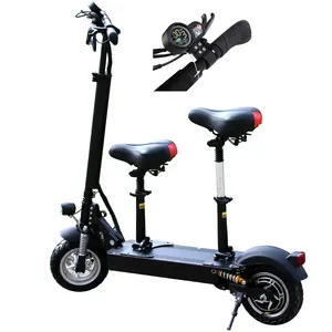 Novo produto adulto scooter elétrico com assento para adultos 11 polegadas 48v scooter elétrico 1000w 1200W