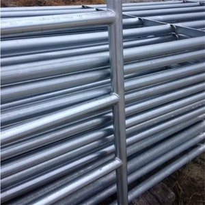 Çin Hayvancılık galvanizli metal kullanılan sığır corral çit panelleri 2*2.1 m at