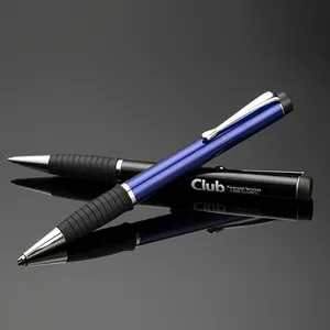 新的Eco easy grip pen便宜的硅胶握把金属笔