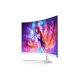 Blanco o negro ultra fino 2 K 27 pulgadas 144Hz curvada juego monitor LED - Product Image 2