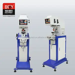 Single Color Mini Label Printing Machine Engy Pad Printer Pad New Product 2023 Provided Pneumatic PLC Automatic Printing Shops