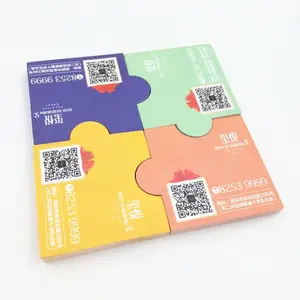 Ex-works Price Sales Multifunction Combination Sticky Note Custom Jigsaw Style Sticky Notes Post Note For Office Home School