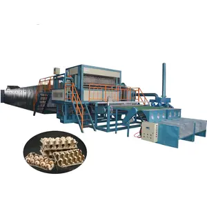 Recycling Paper Egg Tray Production Line Egg Carton Making Machine egg tray production line