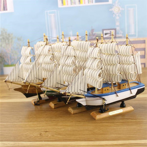 Décoration d'intérieur promotionnelle, artisanat <span class=keywords><strong>en</strong></span> <span class=keywords><strong>bois</strong></span>, modèle <span class=keywords><strong>de</strong></span> <span class=keywords><strong>bateau</strong></span> à voile <span class=keywords><strong>en</strong></span> <span class=keywords><strong>bois</strong></span> - Product Image 3