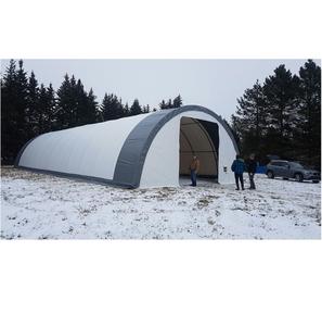 Abri de stockage moderne en forme de dôme industriel, imperméable, résistant, en PE PVC, fer, <span class=keywords><strong>bois</strong></span>/métal, <span class=keywords><strong>garage</strong></span> pour voiture, patio, cuisine, auvent, fête de voiture - Product Image 2