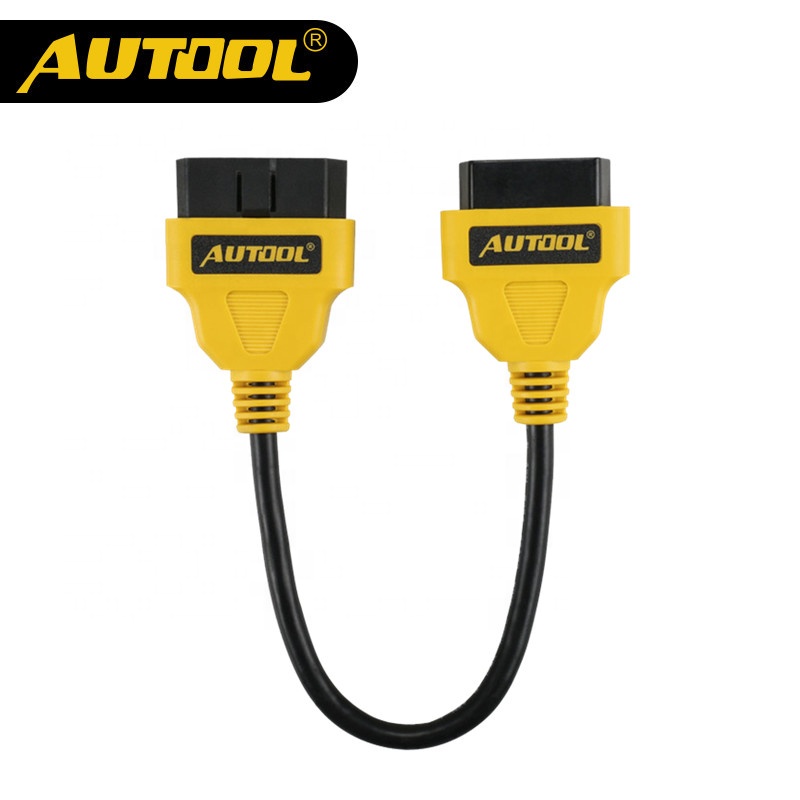 AUTOOL Авто OBD 2 диагностический кабель адаптера автомобиля OBD2 II ELM327 продлить разъем сканер 16Pin