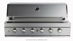 Parrilla de <span class=keywords><strong>gas</strong></span> integrada para barbacoa, 4 quemadores - Product Image 2