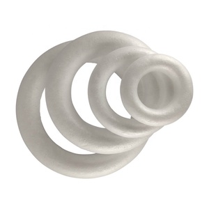 Bagues <span class=keywords><strong>en</strong></span> mousse <span class=keywords><strong>de</strong></span> styromousse, bagues <span class=keywords><strong>en</strong></span> polypolystyrène extensibles résistant au feu, matériau première Eps, décoration <span class=keywords><strong>de</strong></span> la maison, 12 pièces - Product Image 2